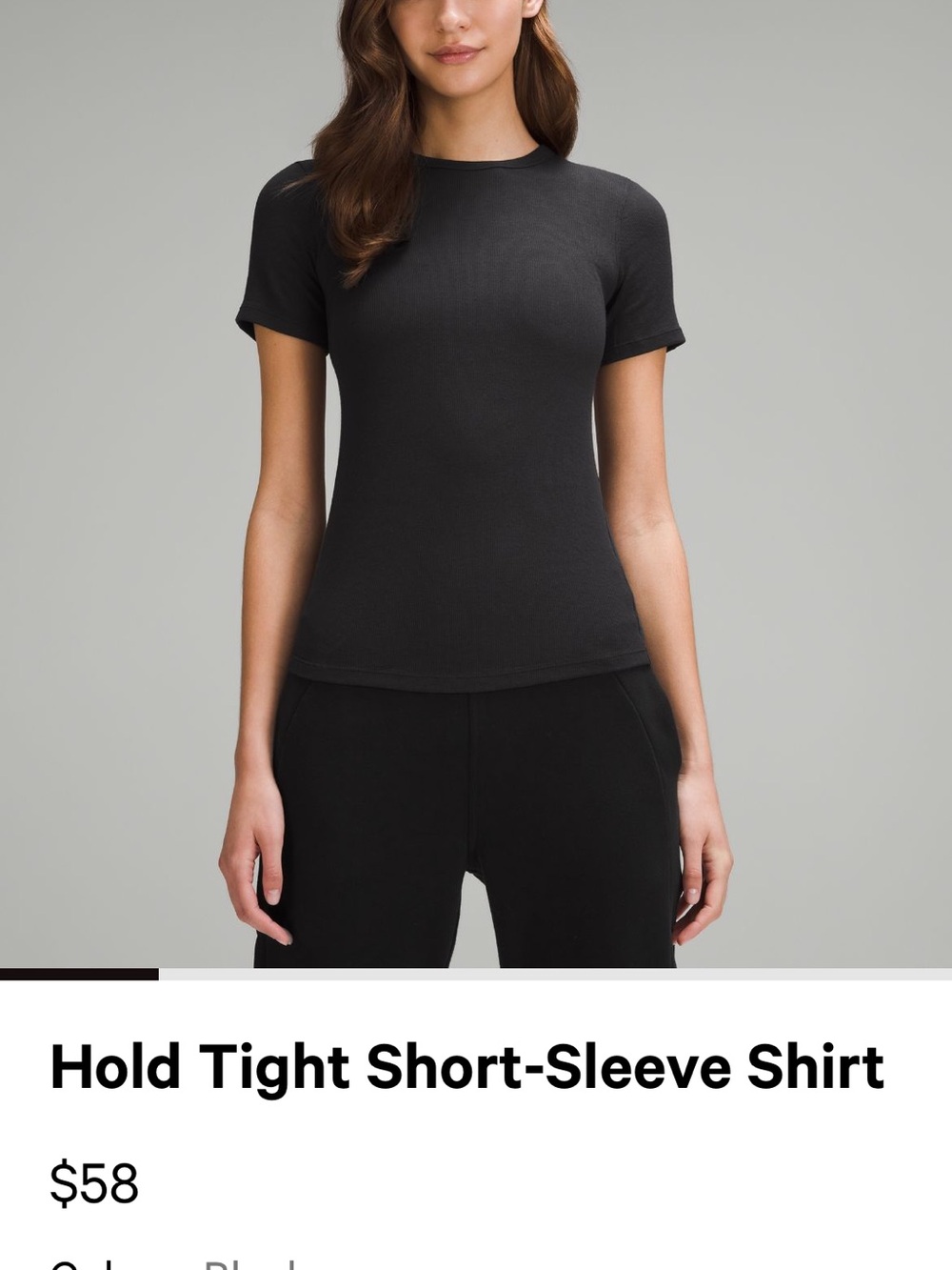 lululemon athletica Hold Tight Short-Sleeve Shirt - NWOT